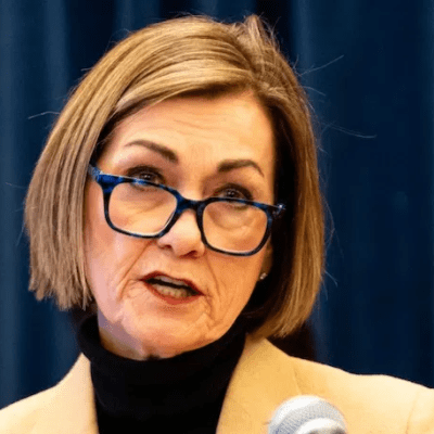 Iowa Gov. touts new law banning local trans rights protections as “the right thing to&nbsp;do”